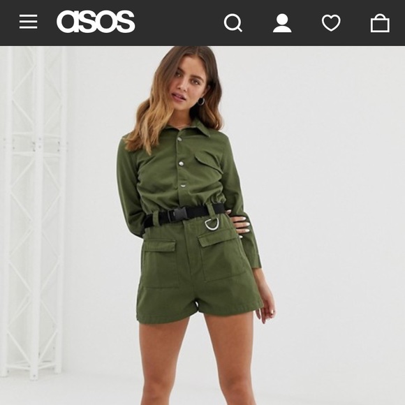 ASOS Utility Romper - Picture 2 of 2
